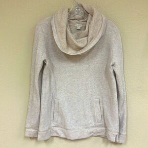 J. Crew womans Cowl Neck pullover Sweatshirt Size M
